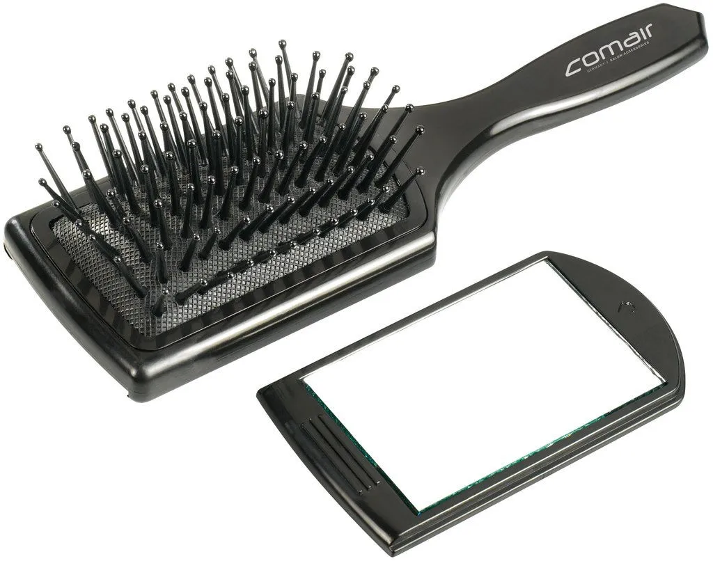 Comair Mini Paddlebrush con specchio estraibile