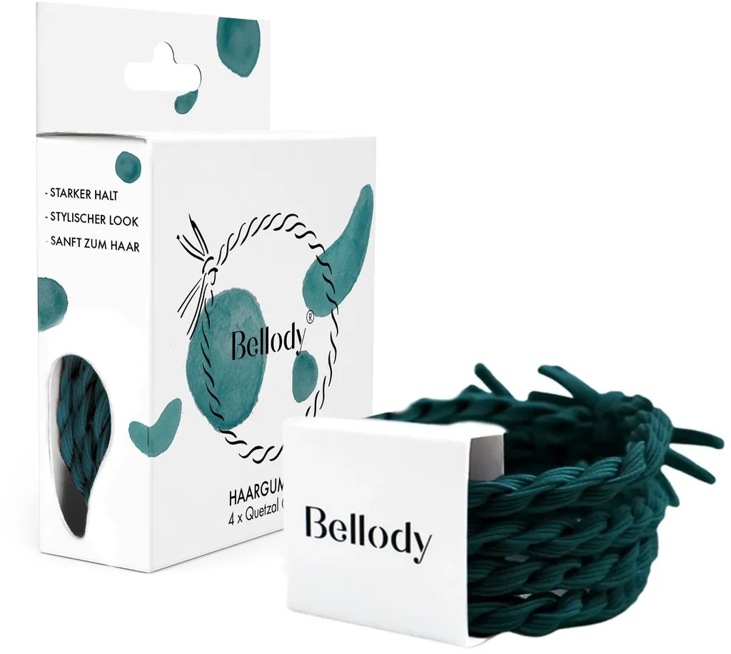 Bellody Original elastici per capelli - Classic Black