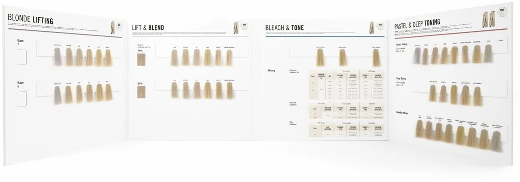 Schwarzkopf BLONDME Cartella colori