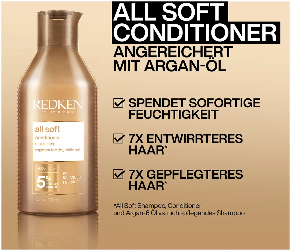 Redken All Soft Conditioner - 300 ml