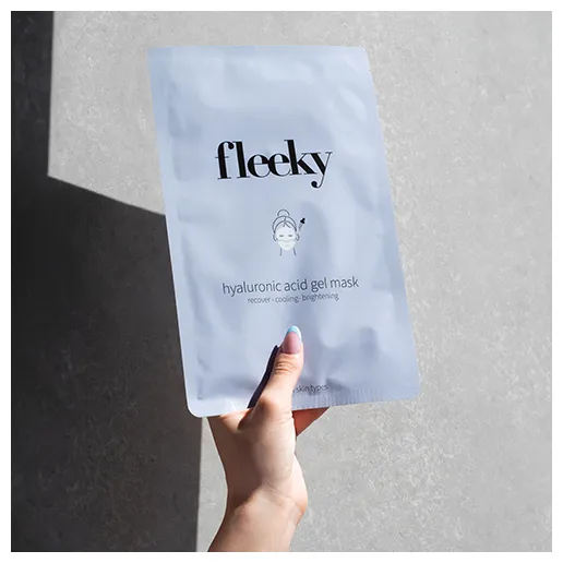 Fleeky Glow Luminous Gel Mask - 1 pezzo
