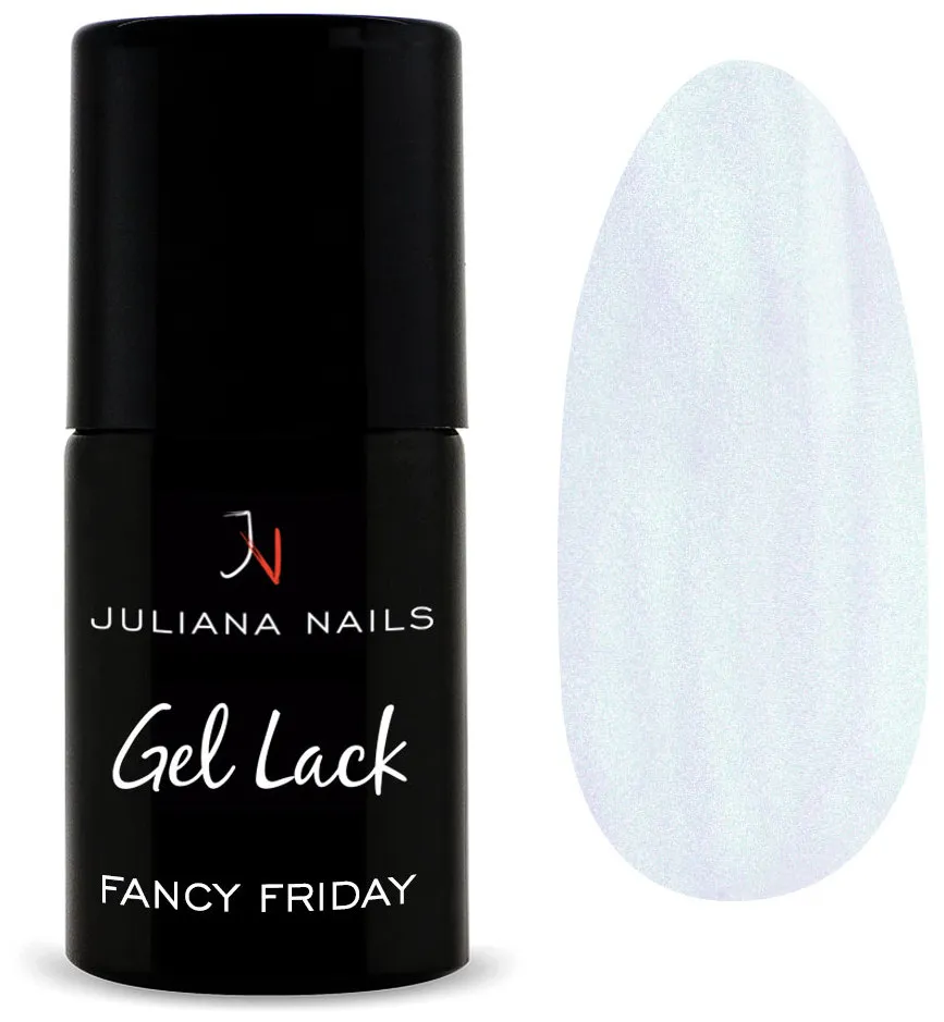 Juliana Nails smalto gel Glitter & Co - Glitter argento