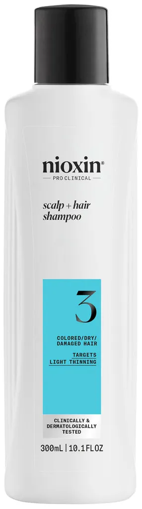 Nioxin Scalp + Hair System 3 Shampoo - 300 ml