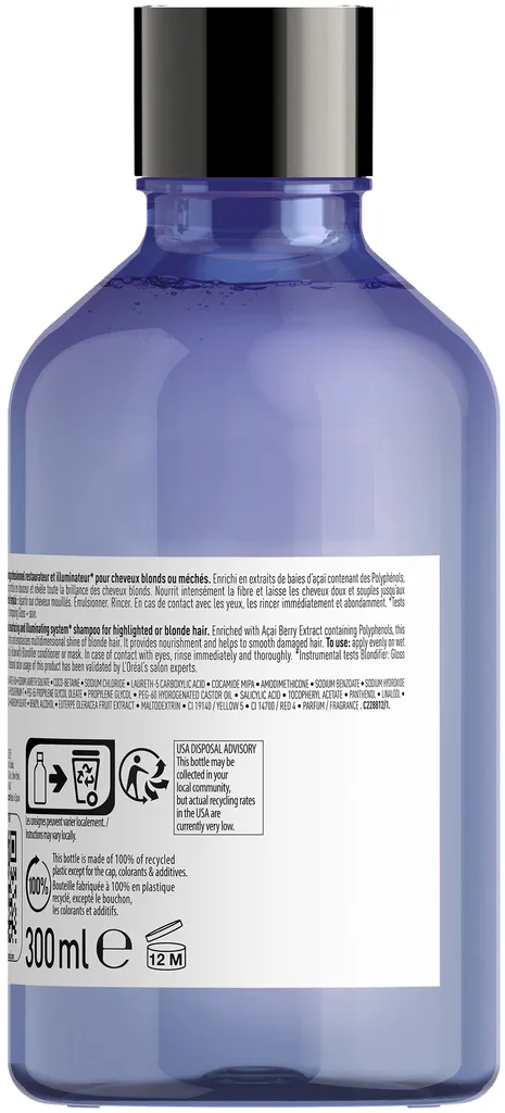 L'Oréal Blondifier Gloss Shampoo  - 300 ml
