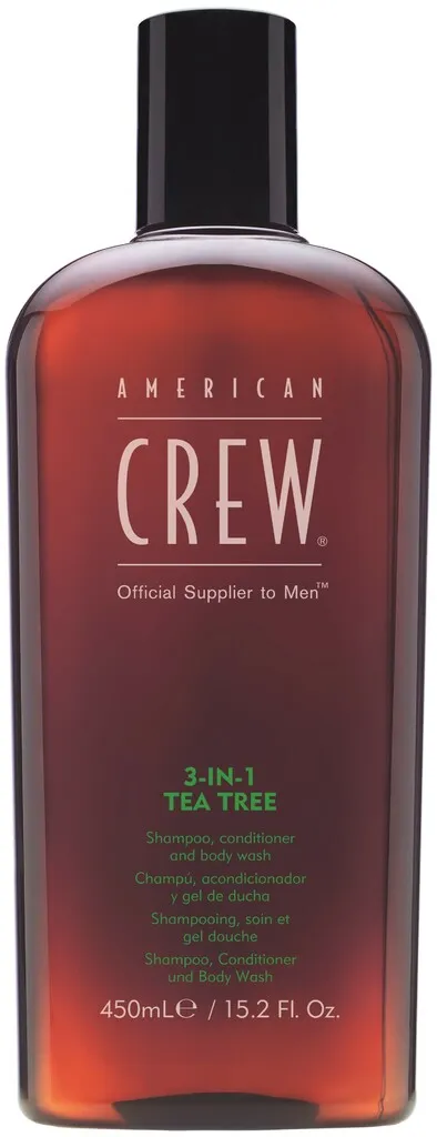 American Crew 3 in 1 Tea Tree Shampoo - 250 ml