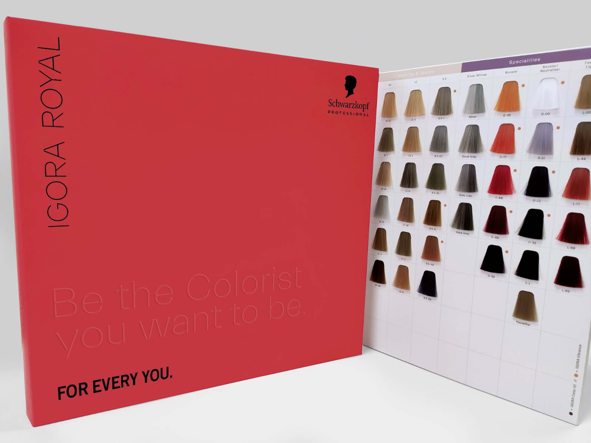 Schwarzkopf IGORA ROYAL Carta colori compatta