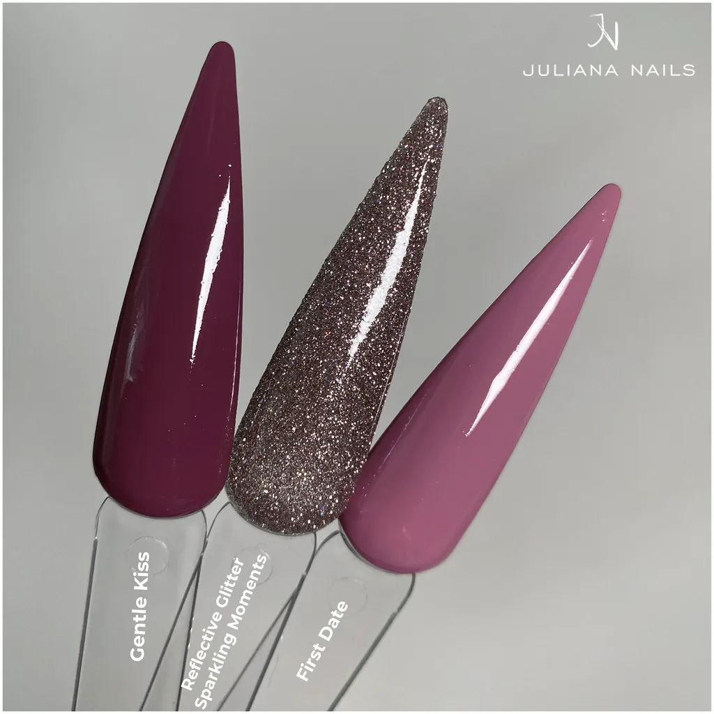 Juliana Nails smalto gel Glitter & Co - Glitter argento