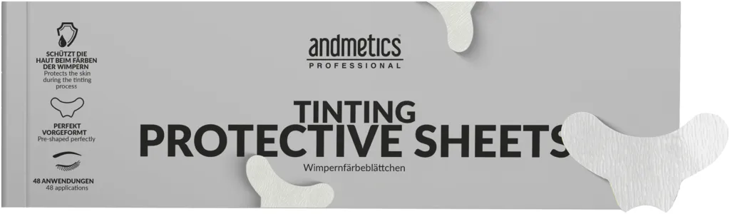 andmetics professional Tinting protective sheets