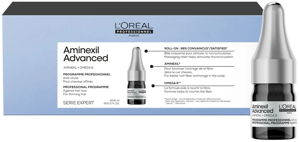 L'Oréal Expert Aminexil Advanced Roll-On - 10 Fiale