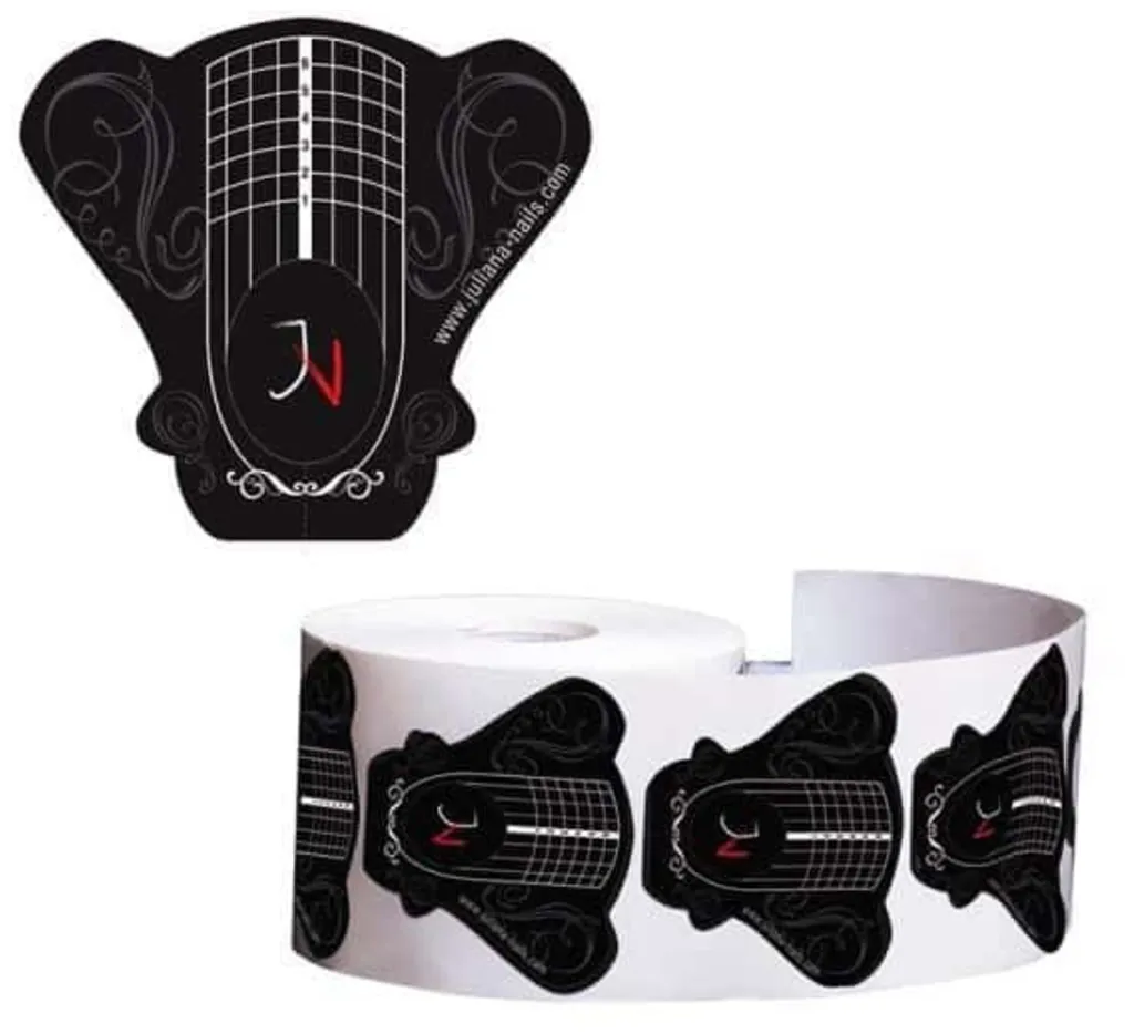 Juliana Nails Paper Nail Forms Butterfly (50 pieces)