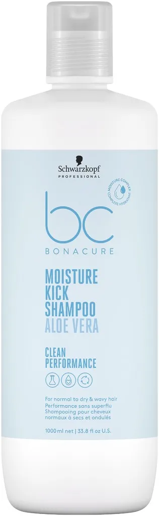 Schwarzkopf Bonacure Moisture Kick Shampoo - 250 ml