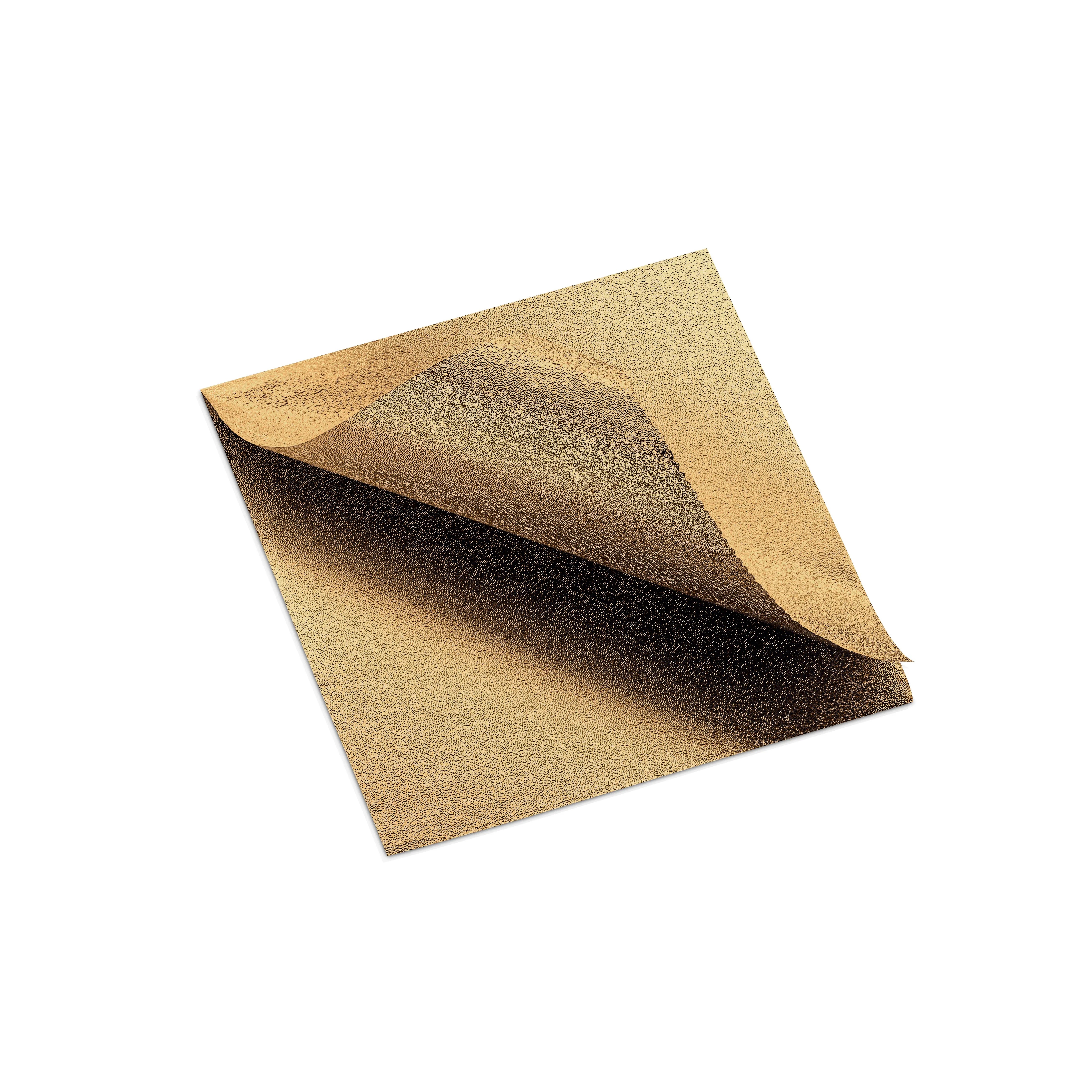 Xanitalia Fogli di alluminio extra goffrati Oro 300 pezzi