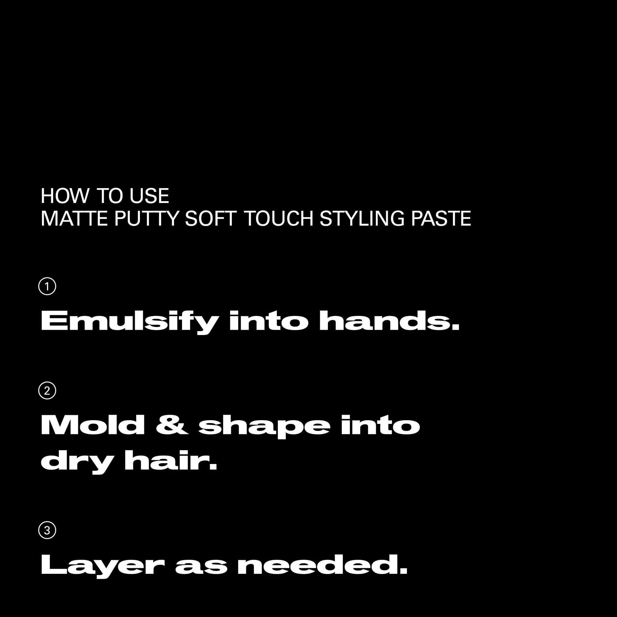 Sebastian Matte Putty Pasta Styling Soft Touch