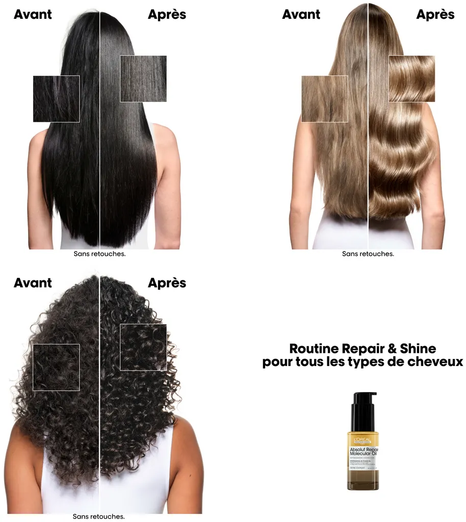 L'Oréal Professionnel Absolut Repair Molecular Bi-Phase Oil - 30 ml