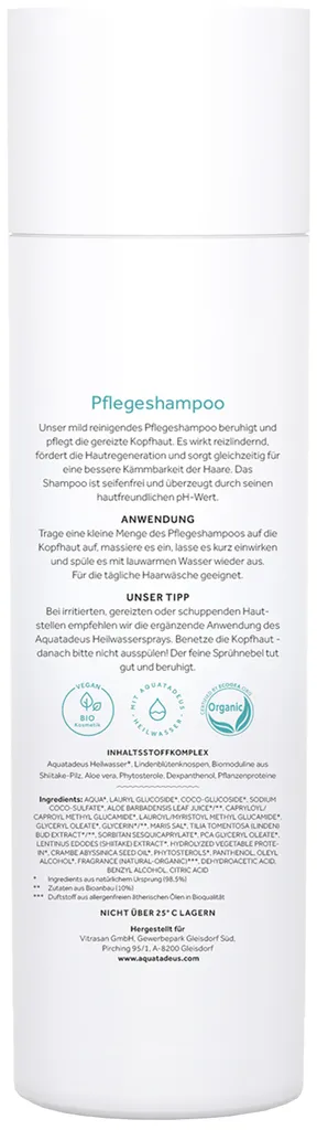 Aquatadeus Shampoo nutriente - it's show time