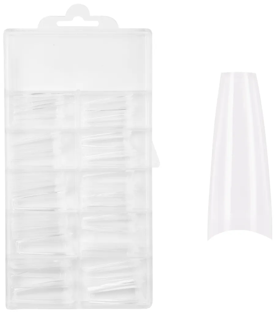 "Juliana Nails Tipbox ""Ballerina"" Clear 100 Pz"