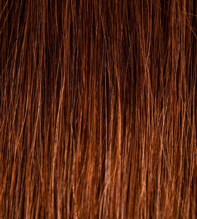 Gold Fever Hair Tapes Ombre 45 cm