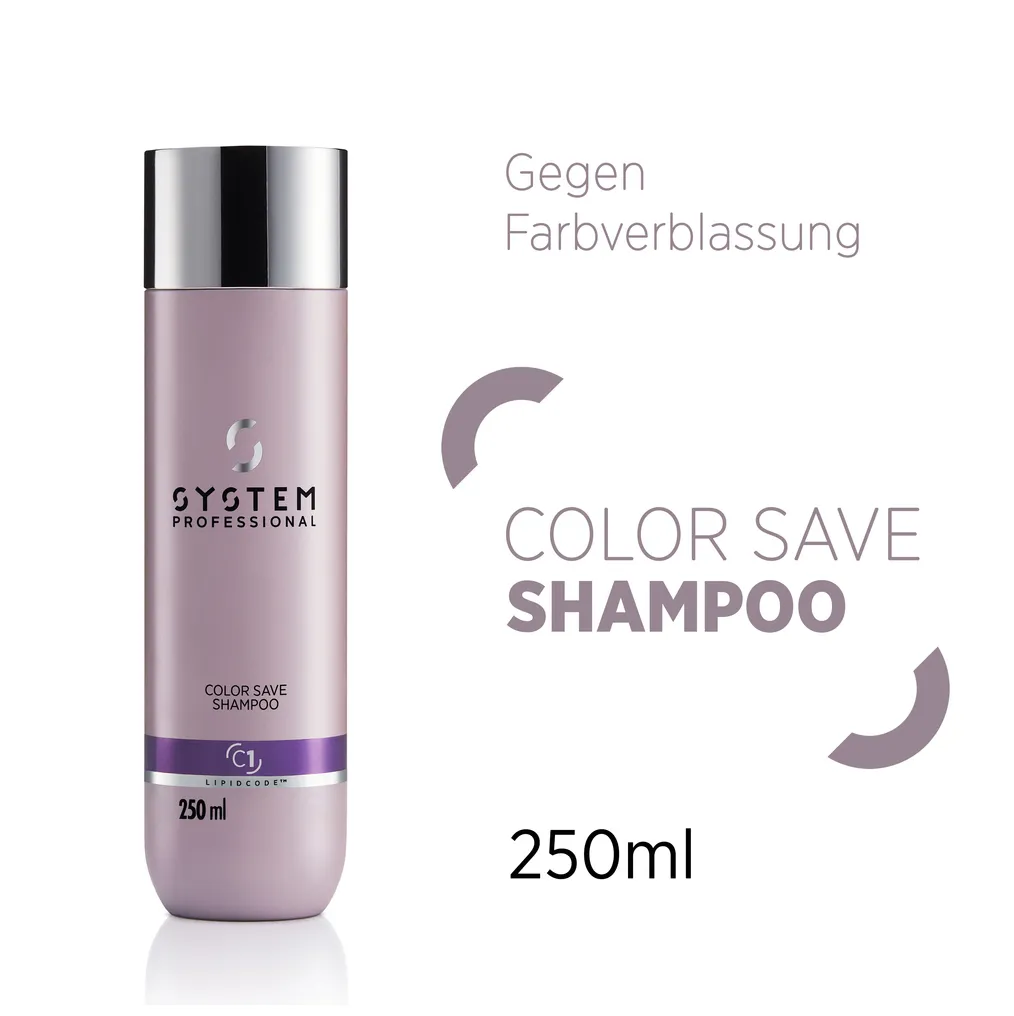 System Professional Lipid Code Color Save Shampoo - 100 ml