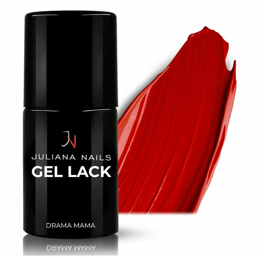 Juliana Nails smalto gel sfumature di rosso - Cherry Cherry Lady