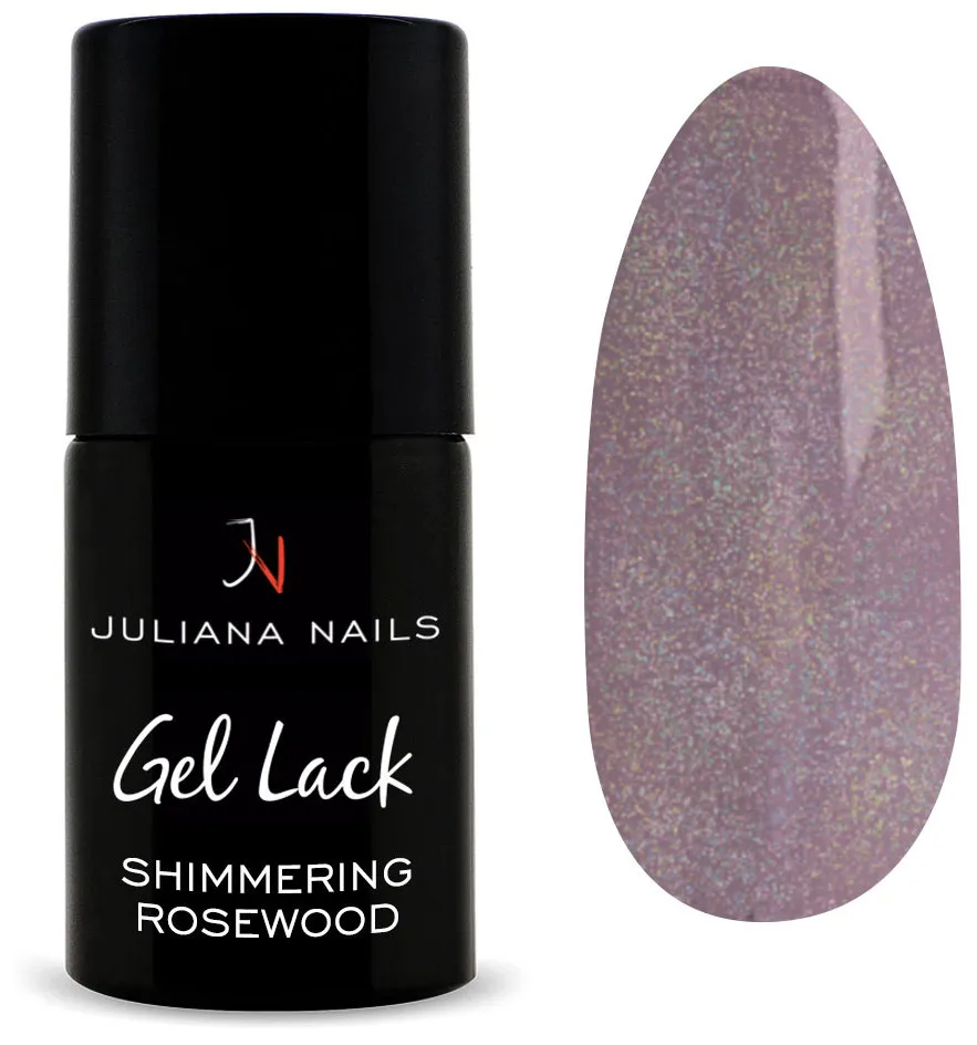 Juliana Nails smalto gel Glitter & Co - Glitter argento