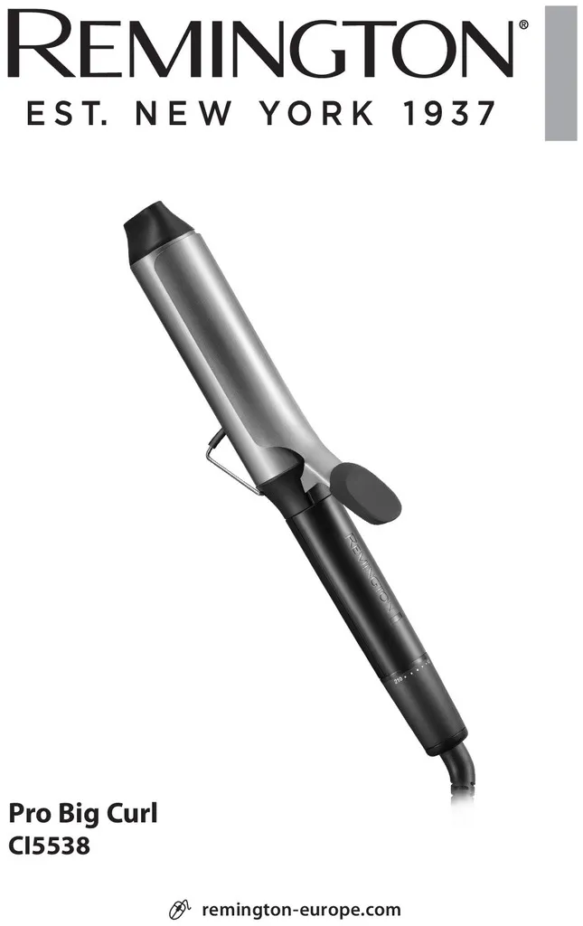Remington Pro Big Curl styler a piastra 38mm CI5538