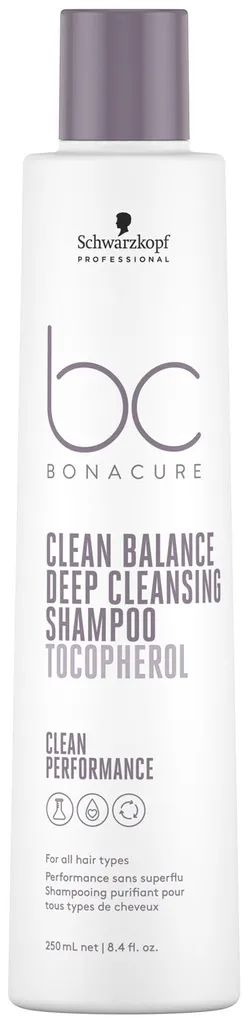 Schwarzkopf BC Bonacure Clean Balance Deep Cleansing Shampoo - 250 ml