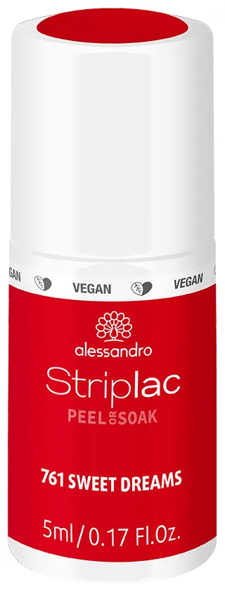Alessandro Striplac Peel or Soak tonalità rosse - 762 Secret Lips