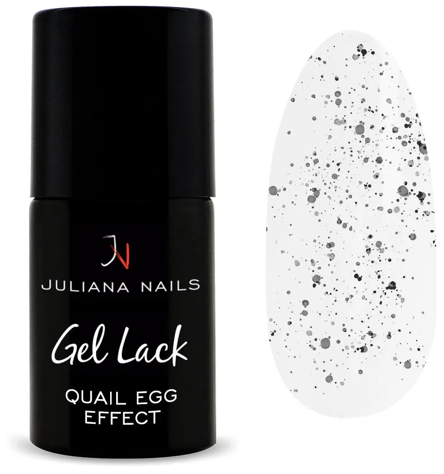 Juliana Nails smalto gel Glitter & Co - Glitter argento