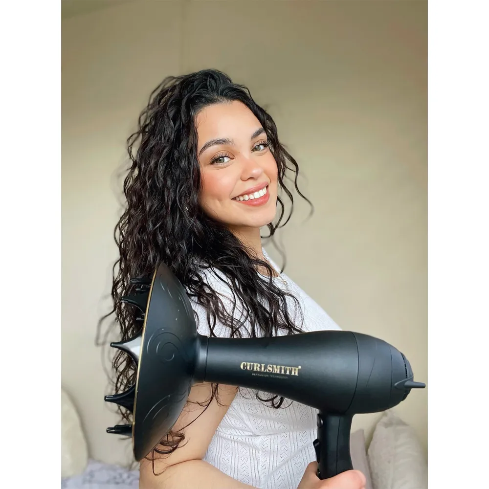 Hot Tools Curslmith Defrizzion per capelli asciugacapelli & diffusore XXL