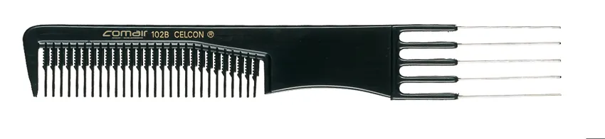 Comair Toupier und Gabelkamm 102 Black Profi-Line
