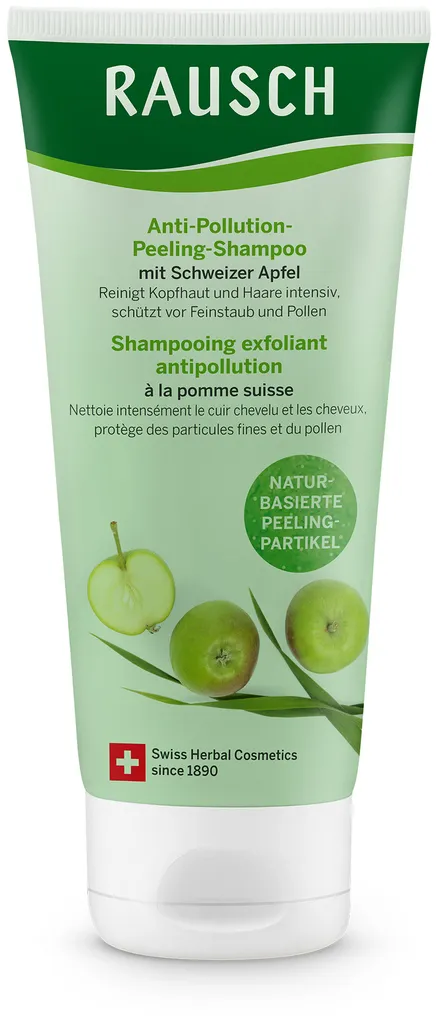 Rausch Anti-Pollution-Peeling Shampoo con mela svizzera