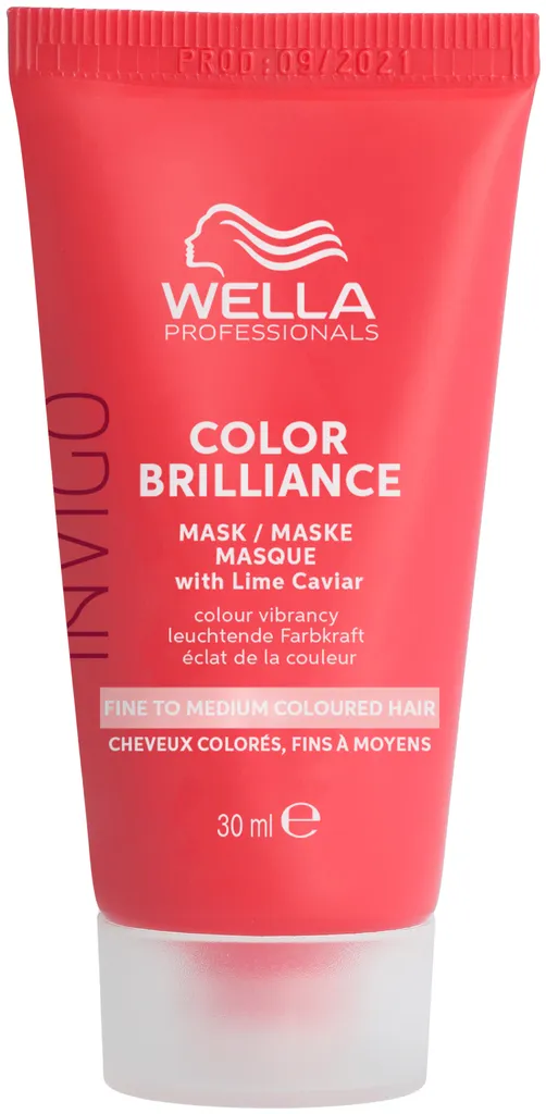 Wella Invigo Color Brilliance Vibrant Color Mask per i capelli fini - 150 ml