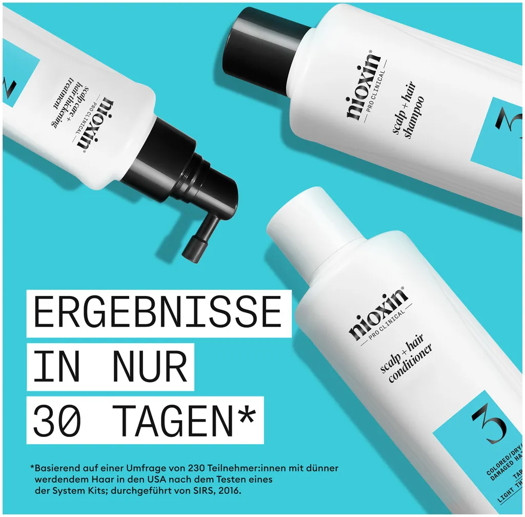 Nioxin Scalp + Hair System 3 Shampoo - 300 ml
