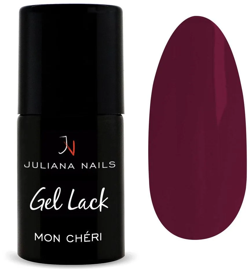 Juliana Nails smalto gel sfumature di rosso - Cherry Cherry Lady