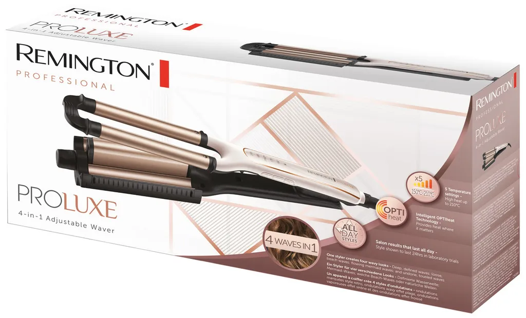 Remington ferro regolabile PROluxe 4-in-1 CI91AW
