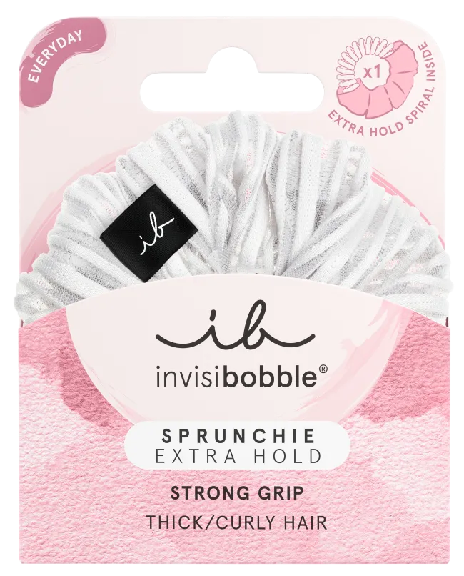 invisibobble SPRUNCHIE EXTRA HOLD Pure White
