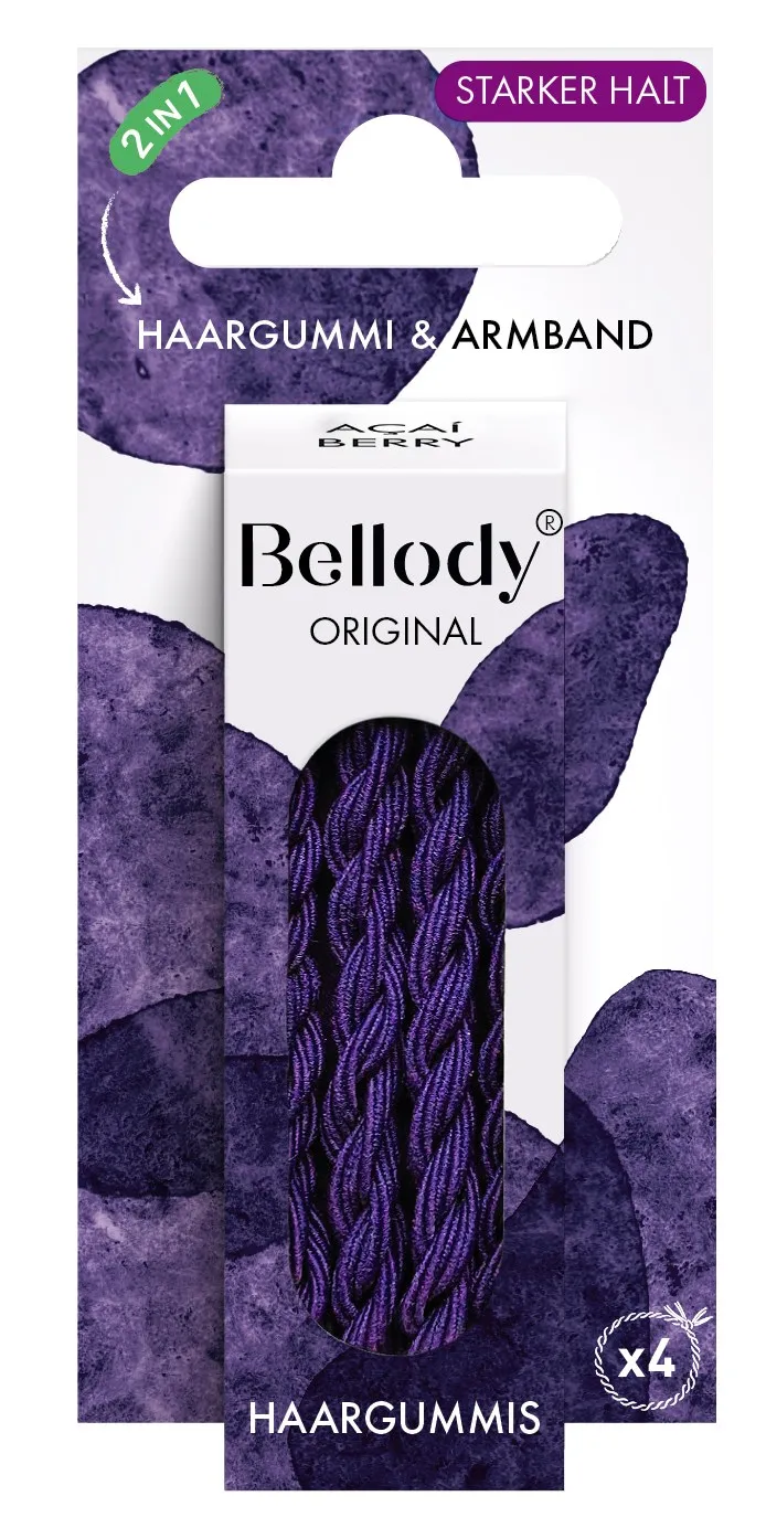 Bellody Original elastici per capelli - Classic Black