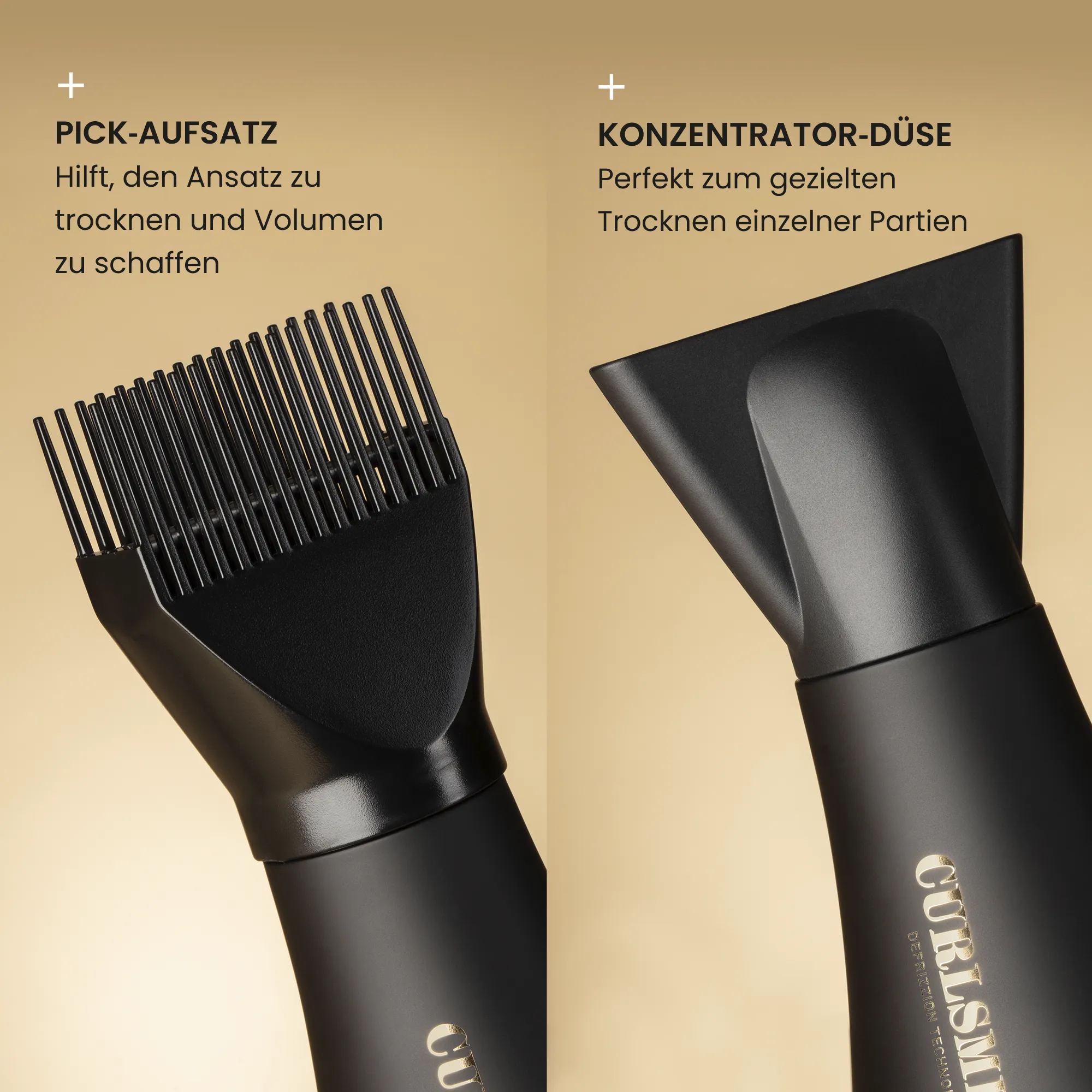 Hot Tools Curlsmith Travel Defrizzion asciugacapelli incl. diffusore XL