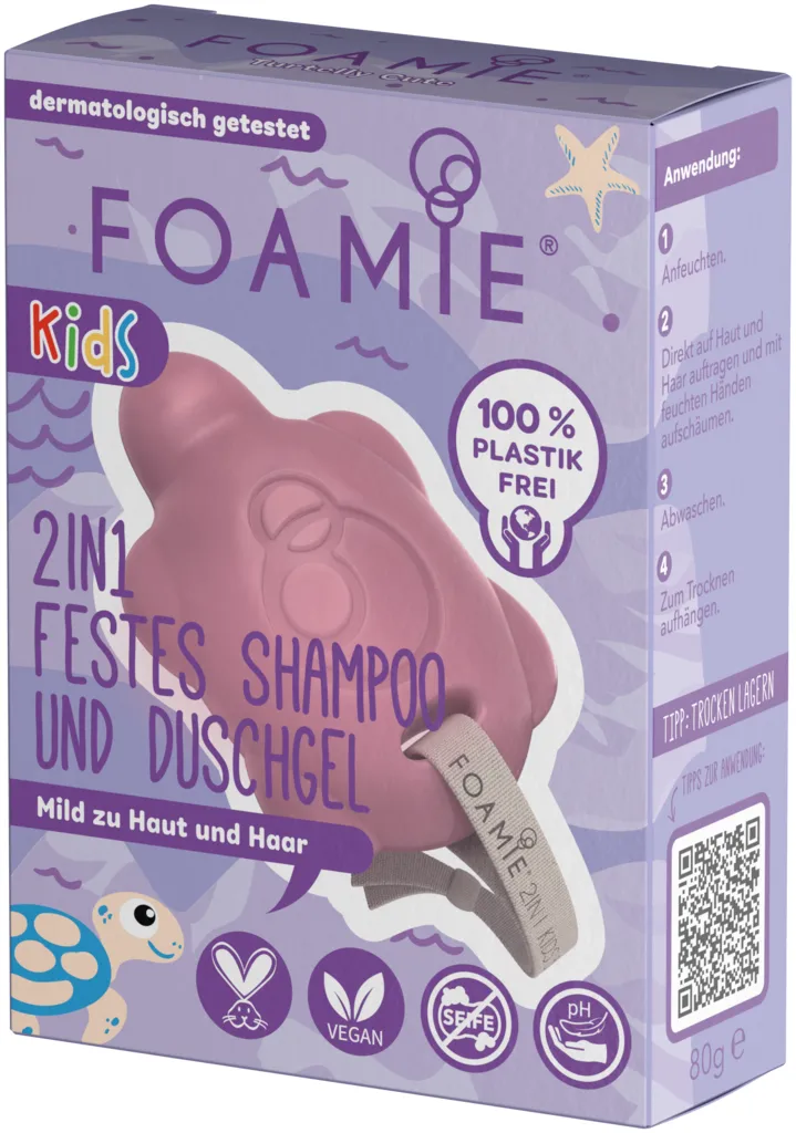 Foamie 2in1 Shampoo Solido & Gel Doccia Kids