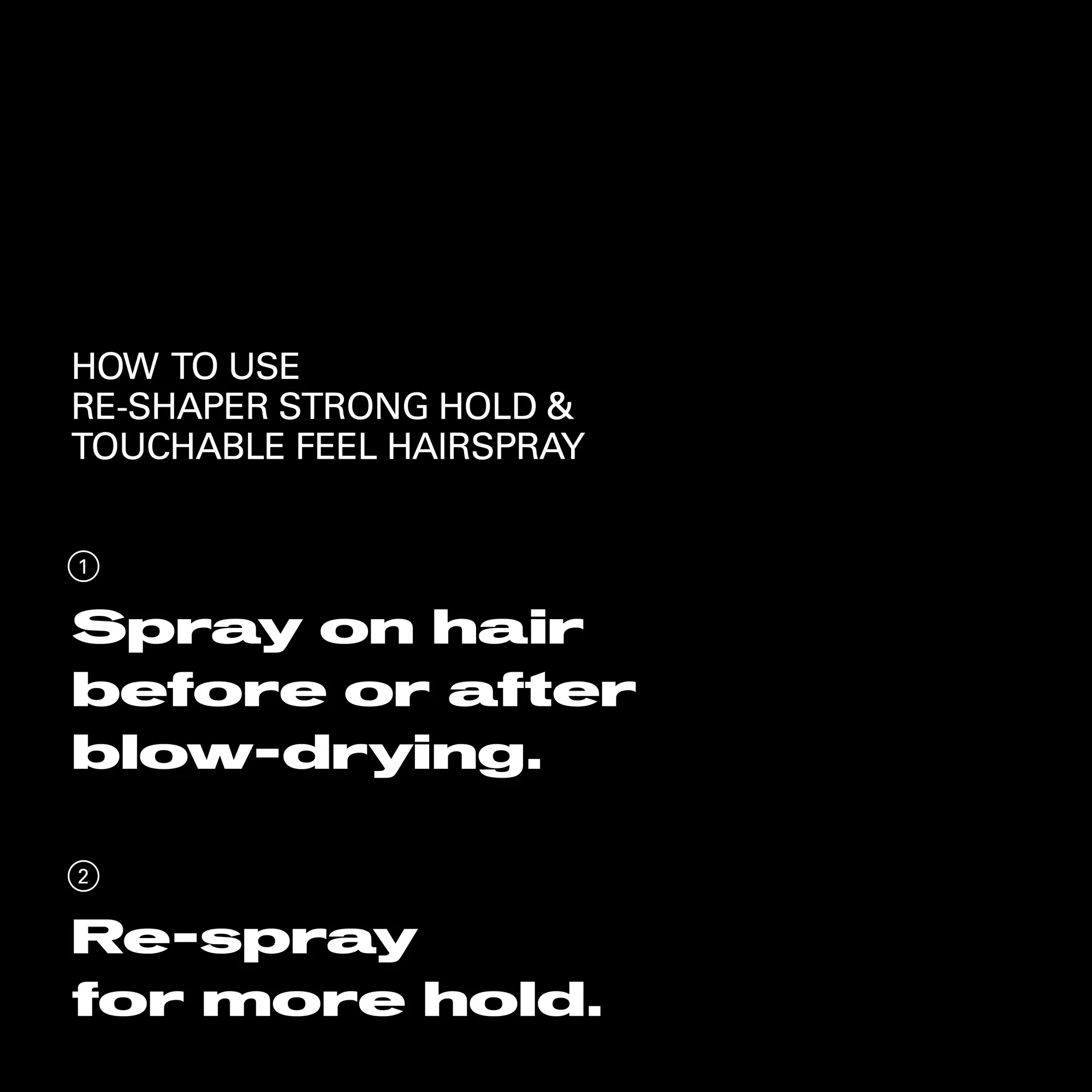 Sebastian Re-Shaper Hairspray