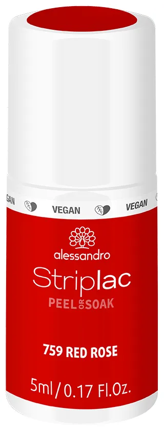 Alessandro Striplac Peel or Soak tonalità rosse - 762 Secret Lips