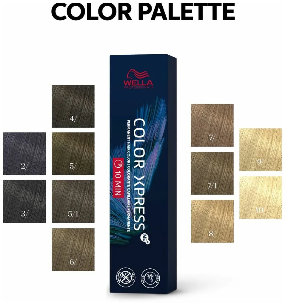 Wella Color Xpress - 7/1 Biondo medio cenere