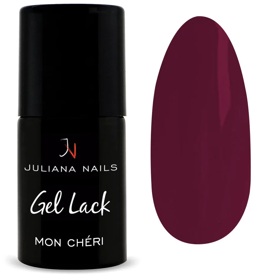 Juliana Nails smalto gel sfumature di rosso - Cherry Cherry Lady