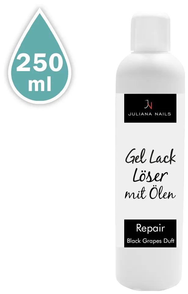 Juliana Nails solvente specifico per lo smalto gel con oli - Repair - 100 ml
