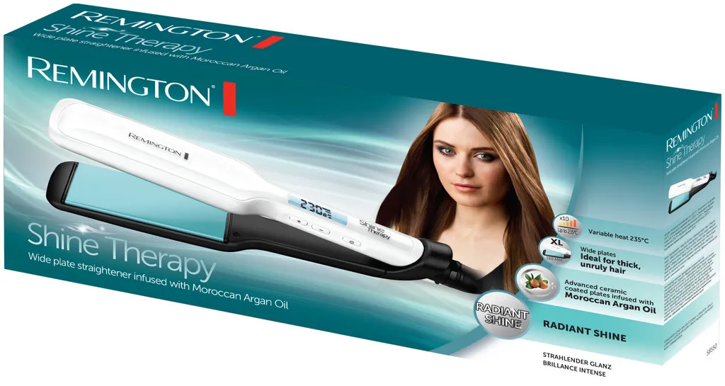 Remington Shine Therapy Piastrella per capelli S8550