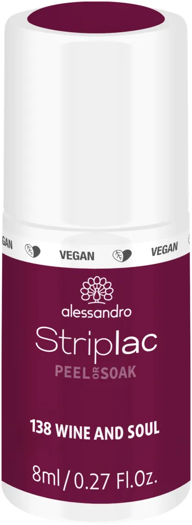 Alessandro Striplac Peel Or Soak smalto unghie - 102 Heavens Nude