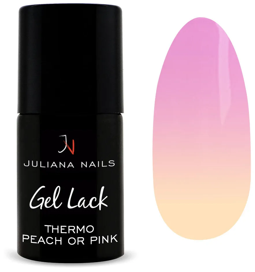 Juliana Nails smalto gel termo - Thermo Peach or Pink