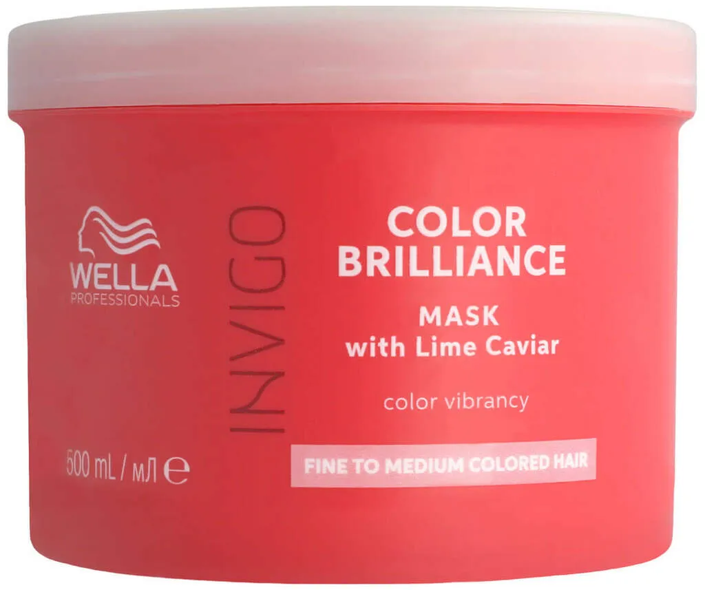 Wella Invigo Color Brilliance Vibrant Color Mask per i capelli fini - 150 ml