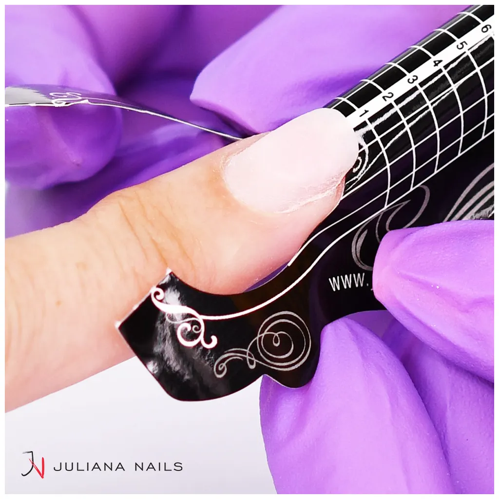 Juliana Nails Paper Nail Forms Butterfly (50 pieces)