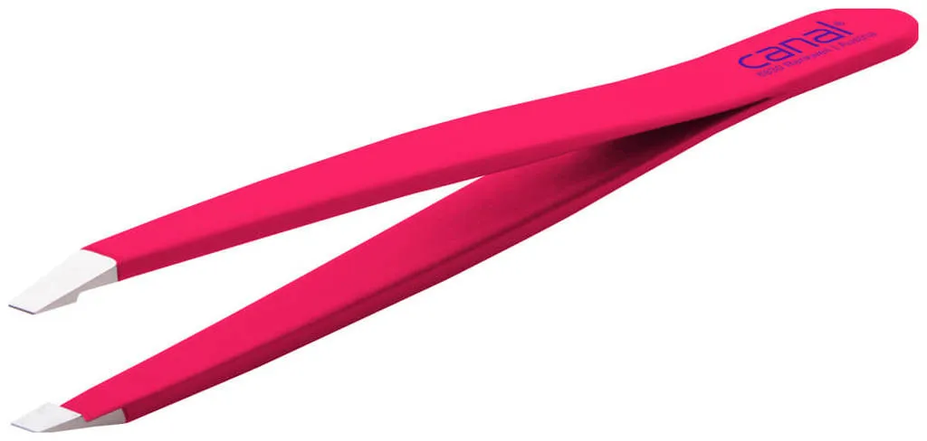 Canal Straight Tweezers, 9 cm  - raso